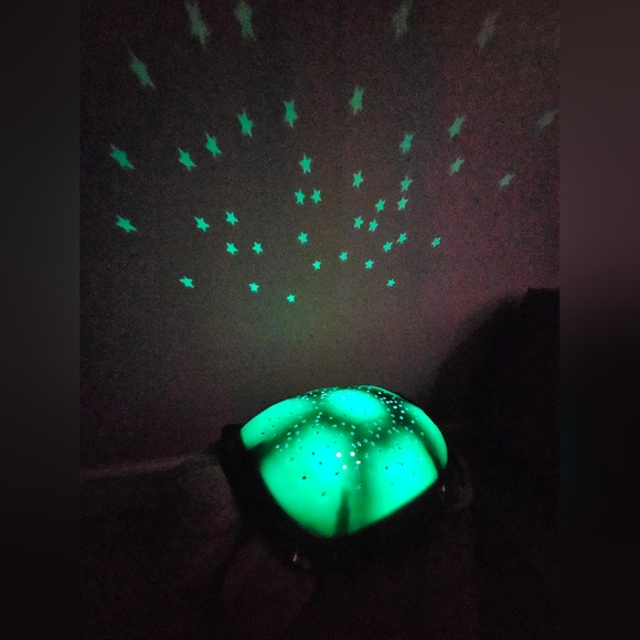 Cloud B Starry Night Turtle Night Light - Picture 5 of 8